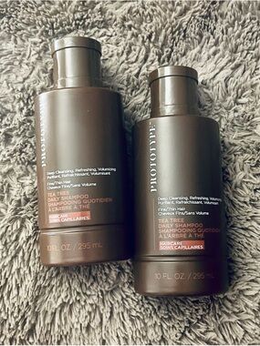 NEW Prototype Deep Cleansing, Refreshing, Volumizing Tea Tree Daily Shampoo X2